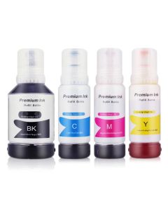 Mustekasetti.com täyttöpakkaus 4-väri, CMY 60ml +BK 120ml + puhdistus 60 ml = 360ml