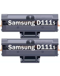 Mustekasetti.com korvaava Samsung MLT-D111S musta 1000 sivua x 2 = 2000 sivua