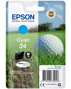 Epson T3462 syaani 4,2ml Original