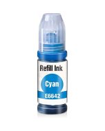 Epson C13T664240  Ecotank syaani 100ml +43% enemmän Mustekasetti.com korvaava 