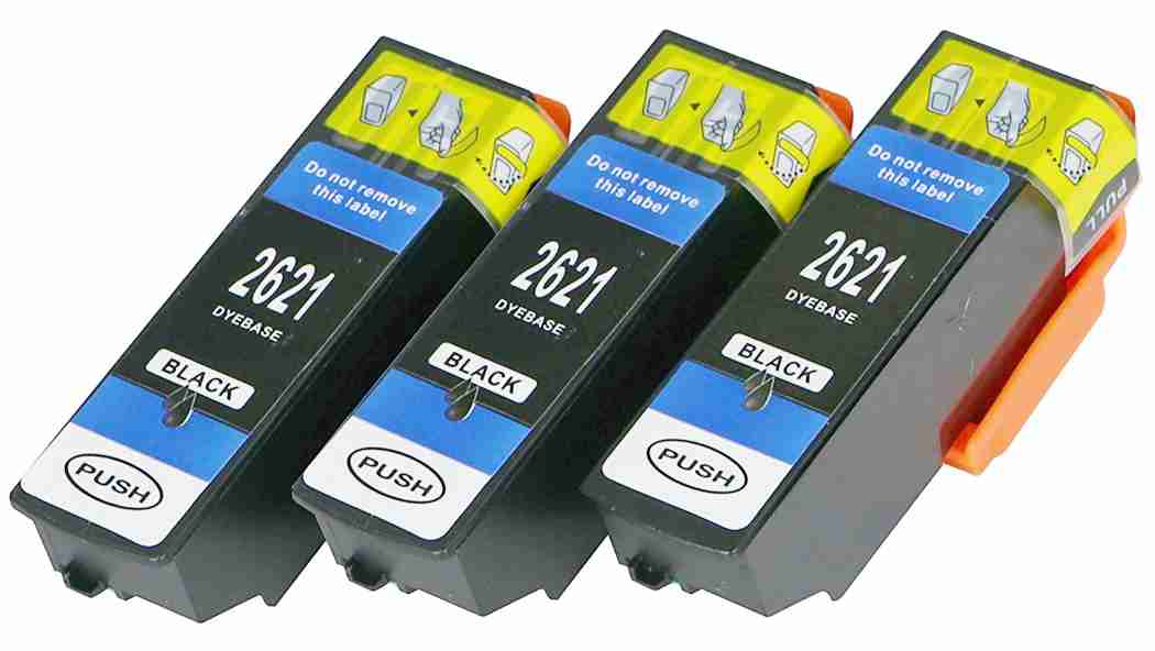 Epson C13T26214010, 26XL musta 23ml x3 kpl Mustekasetti.com