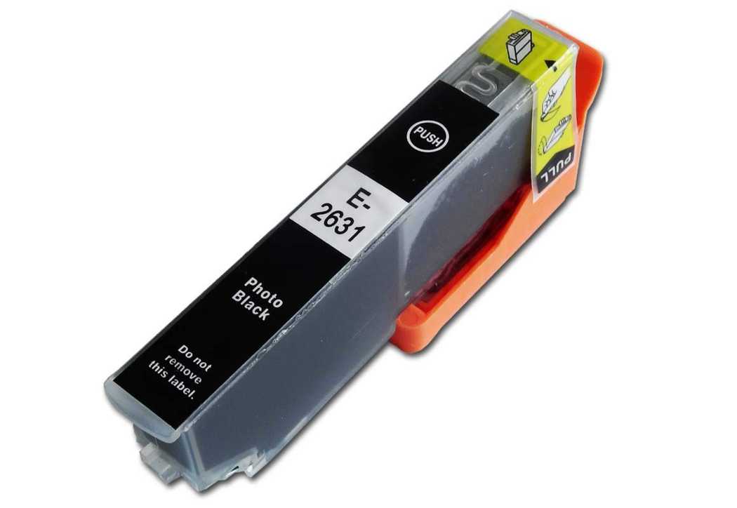 Epson C13T26314010, 26XL fotomusta 12,4ml +44% enemmän Mustekasetti.com